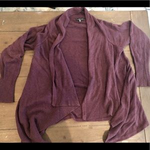 Maroon cardigan